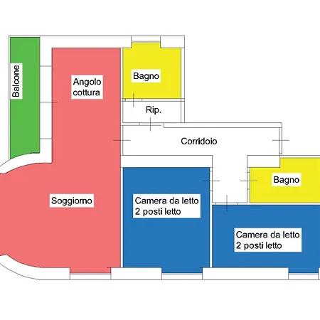 Quadrilocale Sebastiani Apartman Minturno